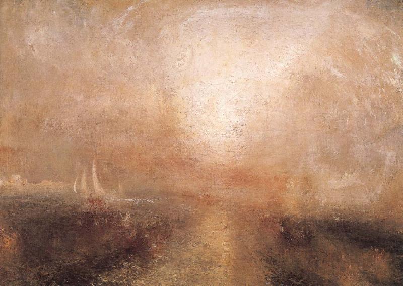 J.M.W. Turner Yacht approaching the Coast oil painting picture